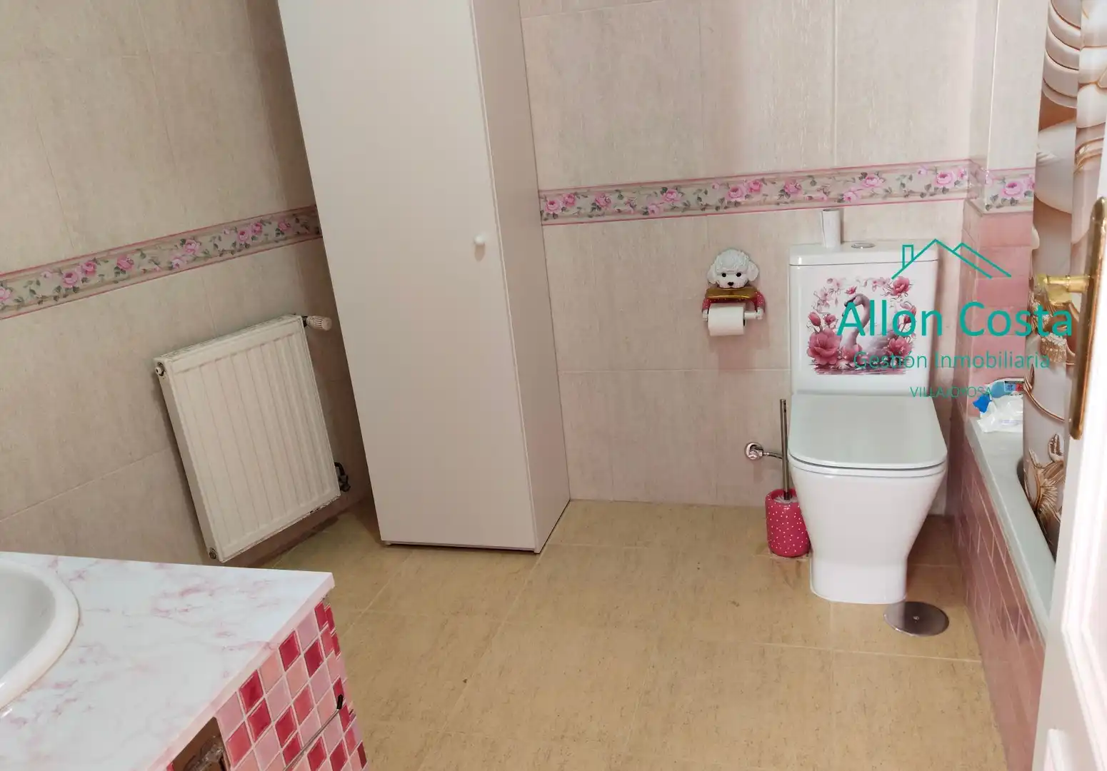Bathroom of Flat for rent in Altea  with Air Conditioner, Terrace and Furnished