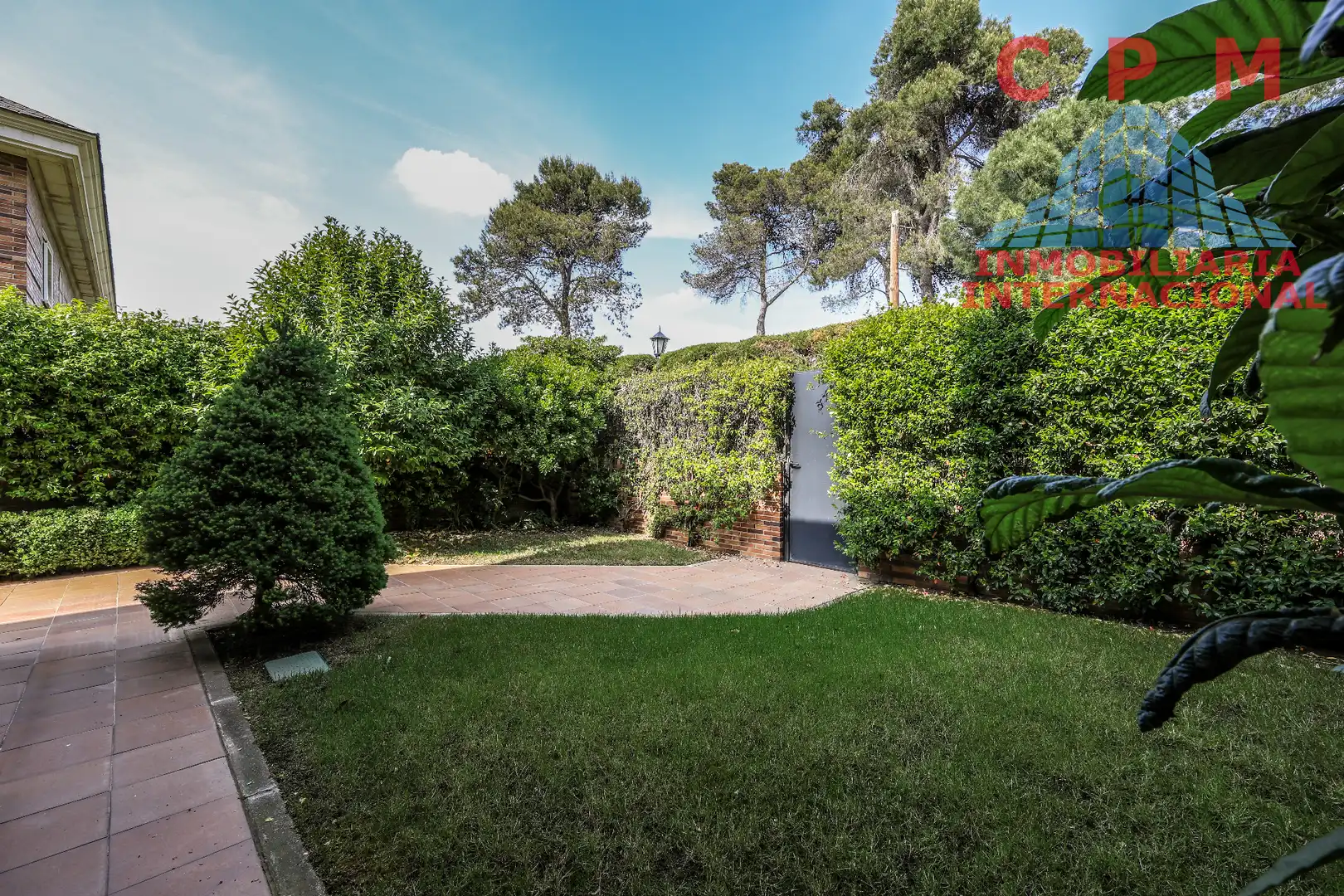 Garden of Houses for rent in Madrid  with Air Conditioner, Heating and Private garden