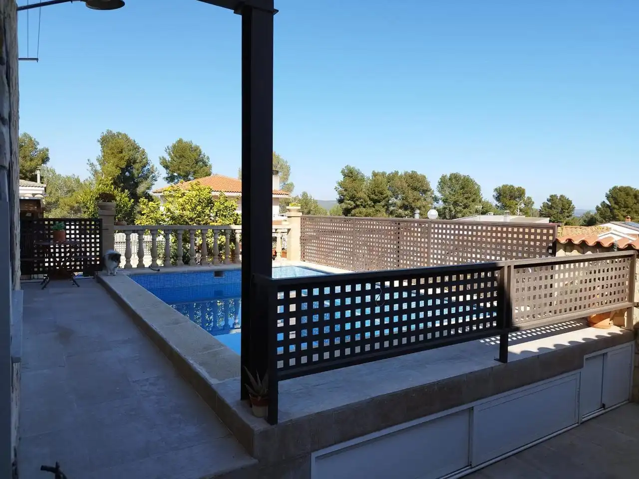 Piscina de Casa o xalet en venda en El Catllar  amb Aire condicionat, Calefacció i Jardí privat
