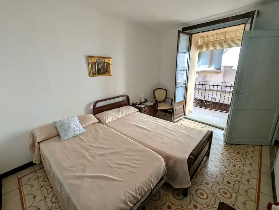 Dormitori de Casa o xalet en venda en Horta de Sant Joan amb Jardí privat, Terrassa i Moblat