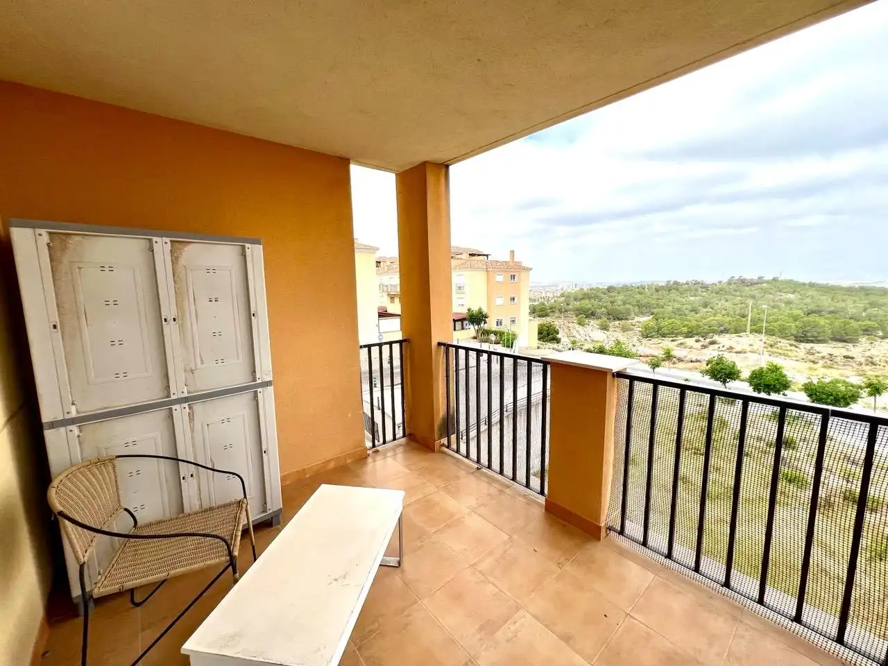 Terraza de Piso de alquiler en Molina de Segura con Terraza, Amueblado y Piscina comunitaria