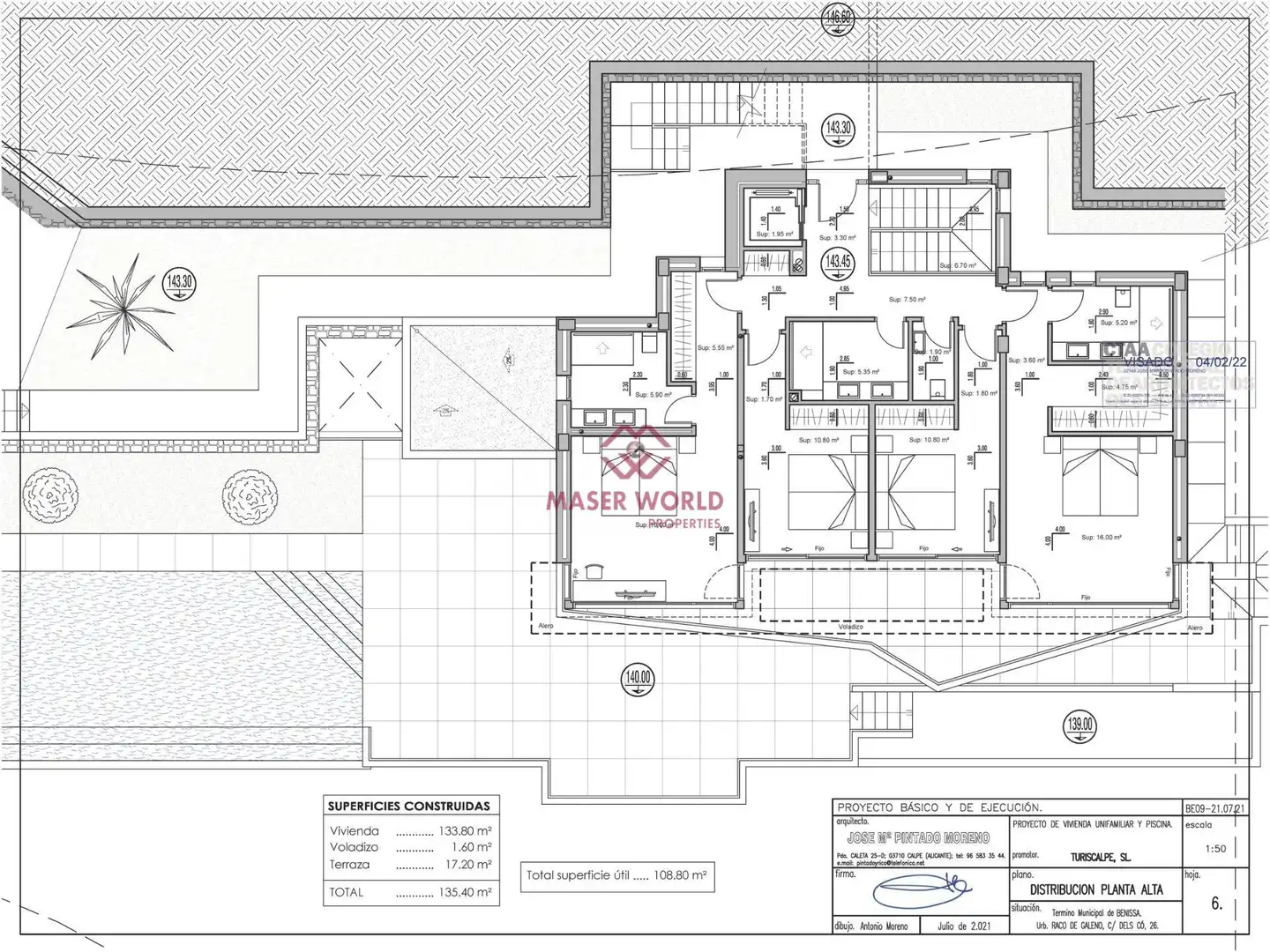 Villa mit Pool zum Verkauf in La Fustera, imagen 14