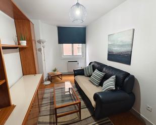 Living room of Flat to rent in A Coruña Capital   with Parquet flooring, Furnished and Oven