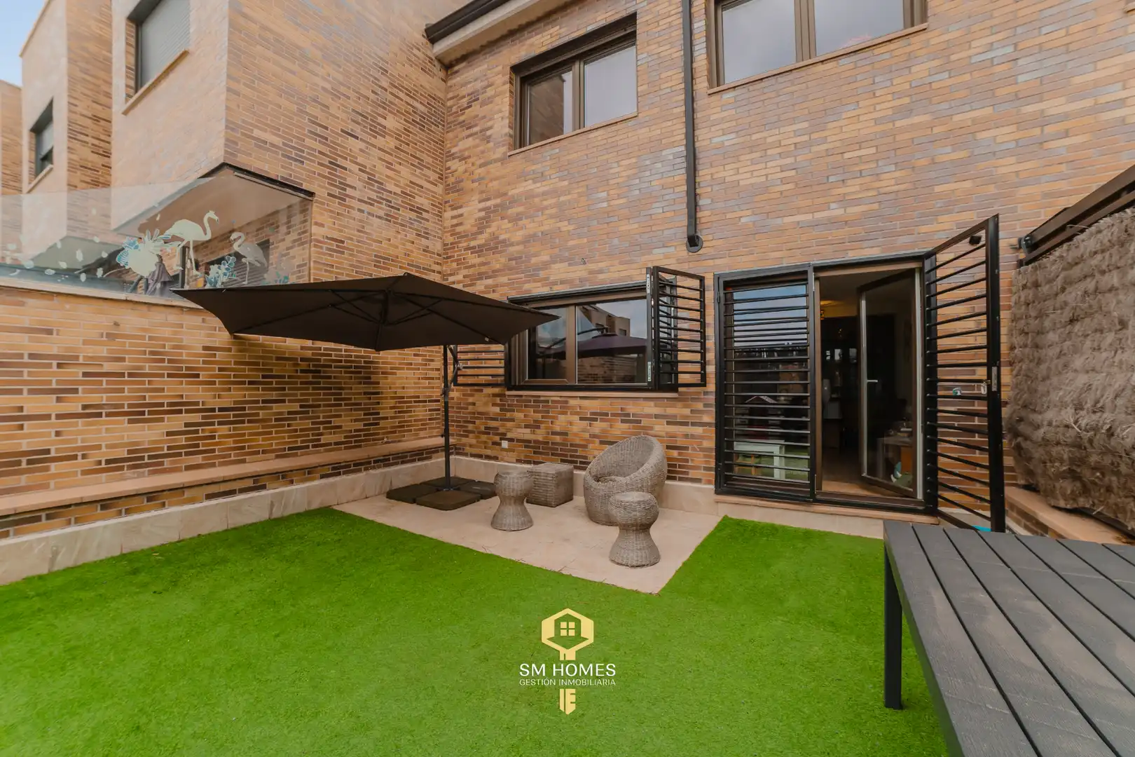 Terrace of Houses for sale in  Madrid Capital  with Air Conditioner, Heating and Private garden