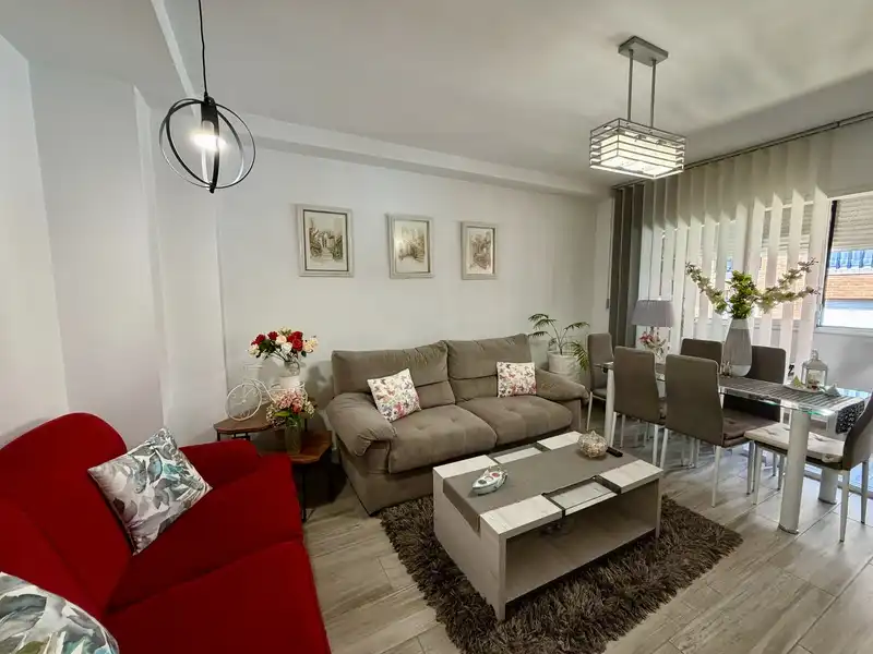 Living room of Flat for sale in Madrid  with Heating, Terrace and Storage room