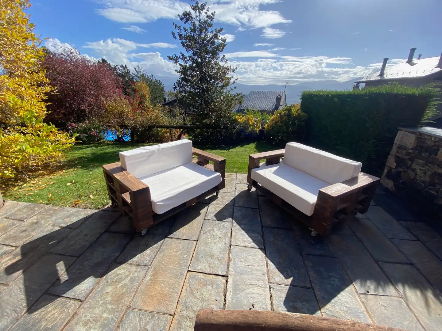 Garden of Detached homes for rent in Guils de Cerdanya  with Heating, Private garden and Parquet flooring