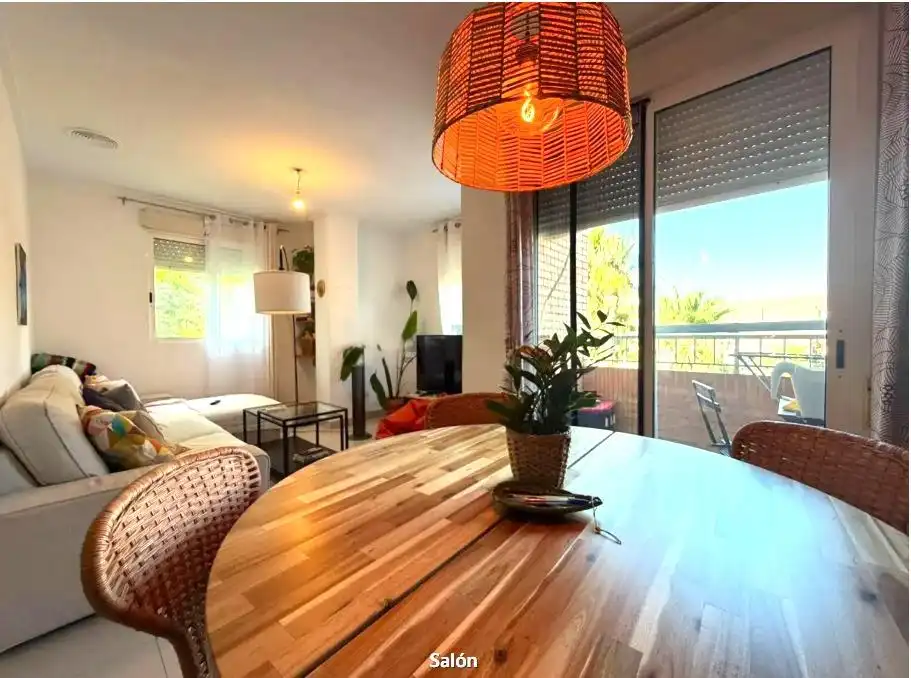 Living room of Flat for sale in Murcia  with Air Conditioner, Storage room and Balcony