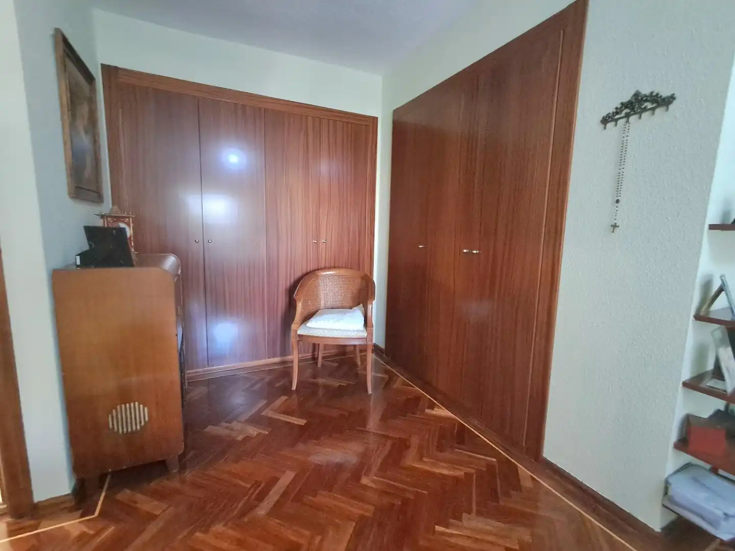 Bedroom of Flat for sale in Madrid  with Air Conditioner, Heating and Private garden