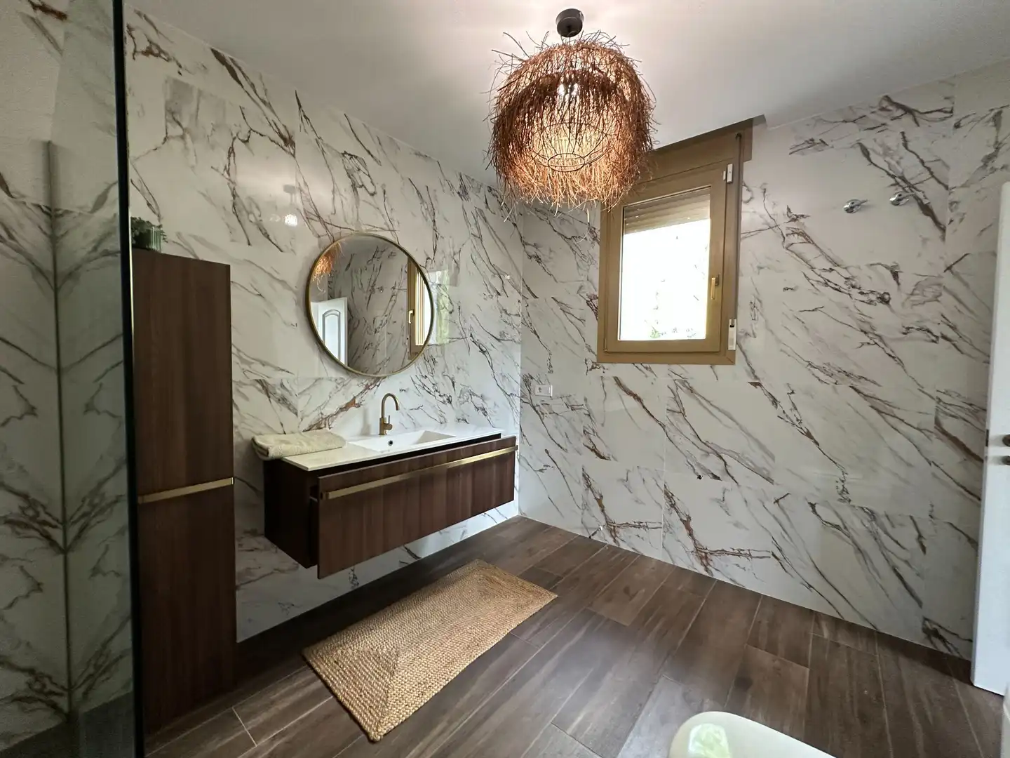 Baño de Casa o chalet en venta en Ontinyent con Calefacción, Jardín privado y Piscina