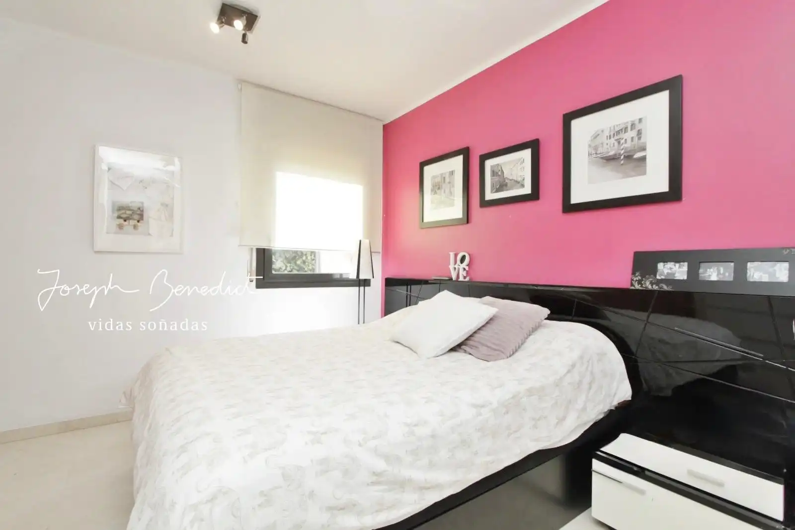 Schlafzimmer von Erdgeschoss zum Verkauf in Castelldefels mit Klimaanlage, Heizung und Privatgarten