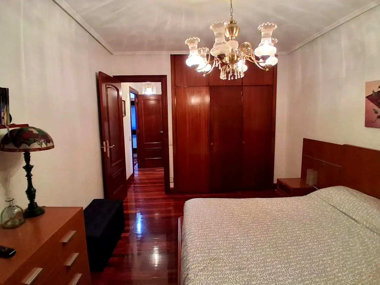 Schlafzimmer von Wohnung zum Verkauf in Barakaldo  mit Heizung, Terrasse und Möbliert