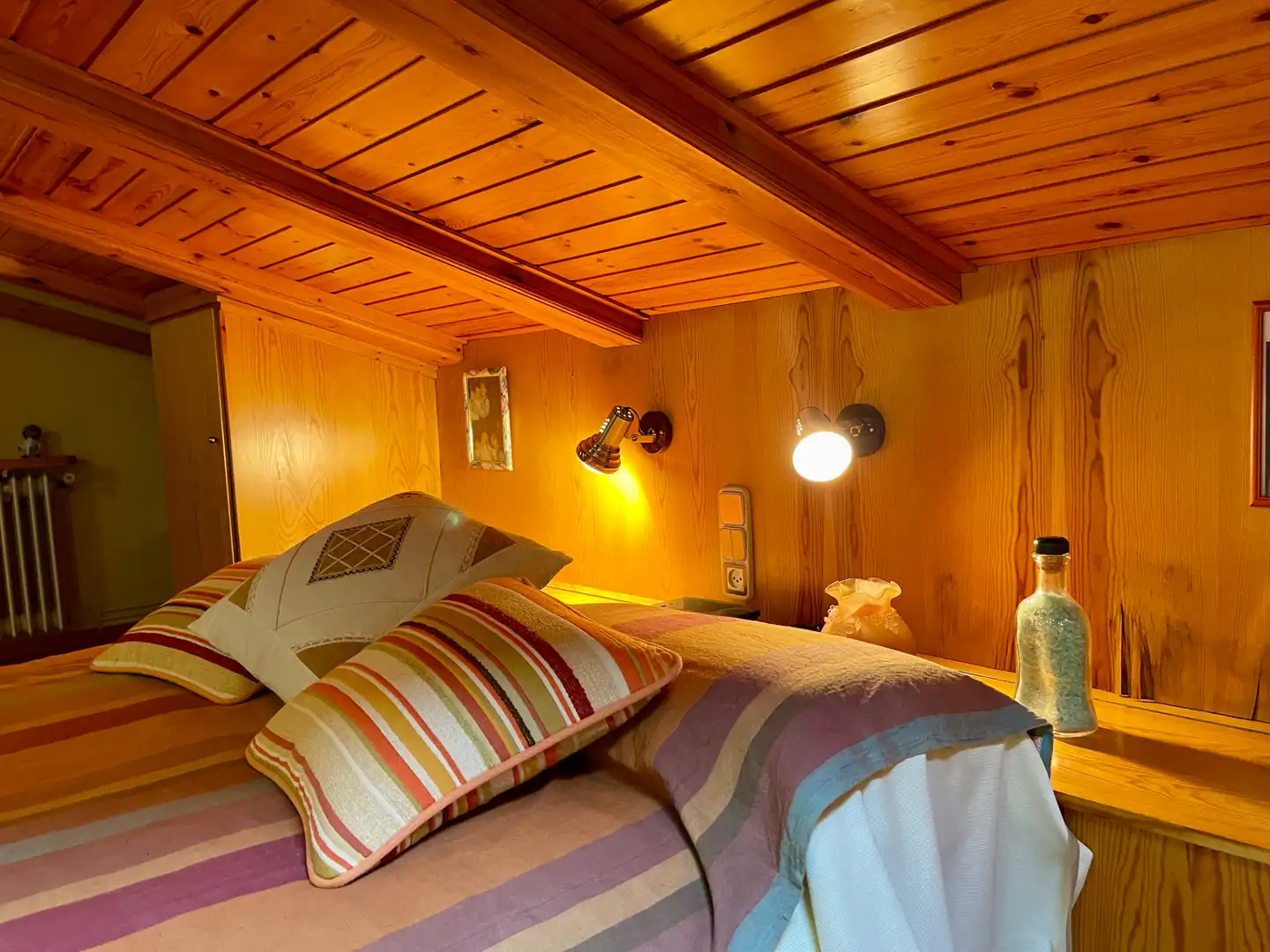 Habitación de Casa o chalet en venta en Sant Pau de Segúries con Aire acondicionado, Jardín privado y Terraza