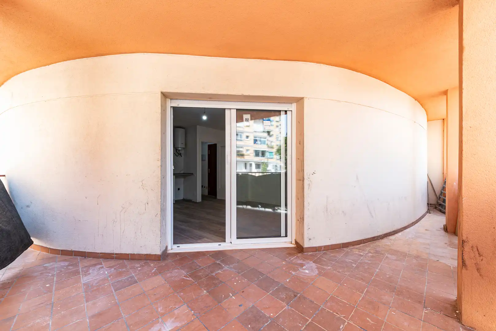 Terrasse von Wohnung zum Verkauf in Mataró mit Parkett, Terrasse und Balkon