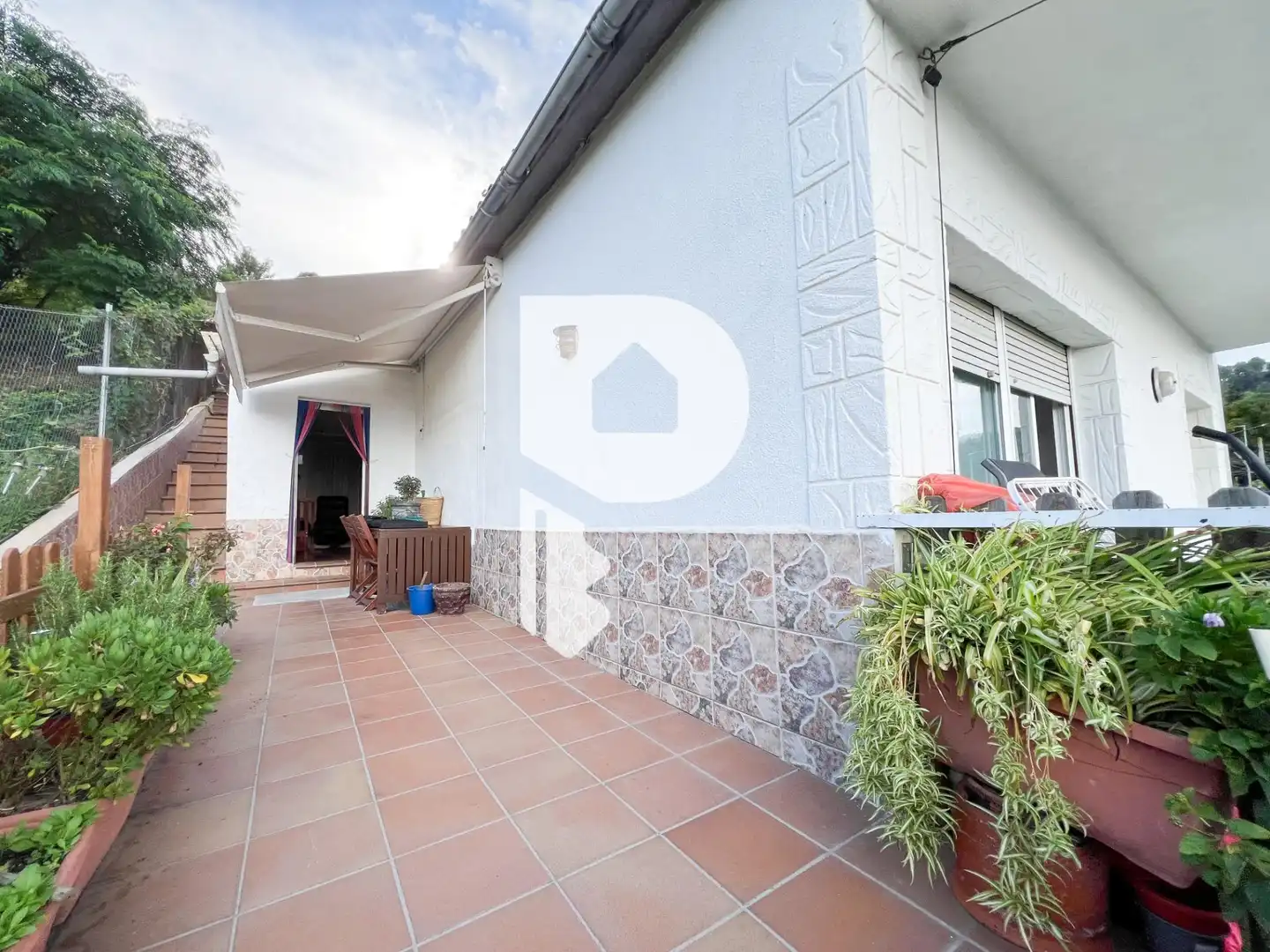 Terrace of Houses for sale in Sant Andreu de la Barca  with Air Conditioner, Heating and Private garden