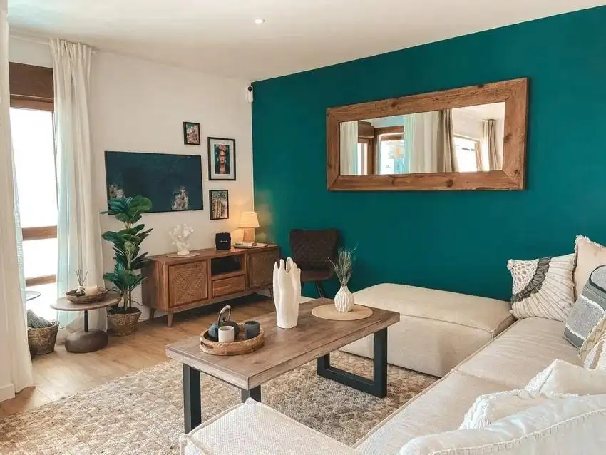 Sala de estar de Estudio en venta en  Palma de Mallorca con Parquet, Amueblado y Piscina comunitaria