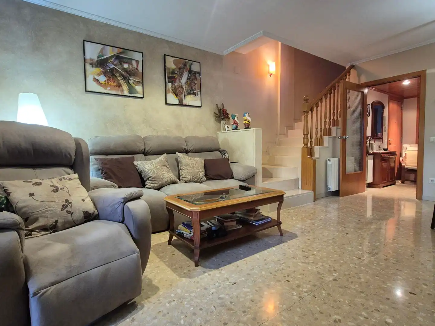 Sala d'estar de Dúplex en venda en Barcelona amb Aire condicionat, Calefacció i Terrassa