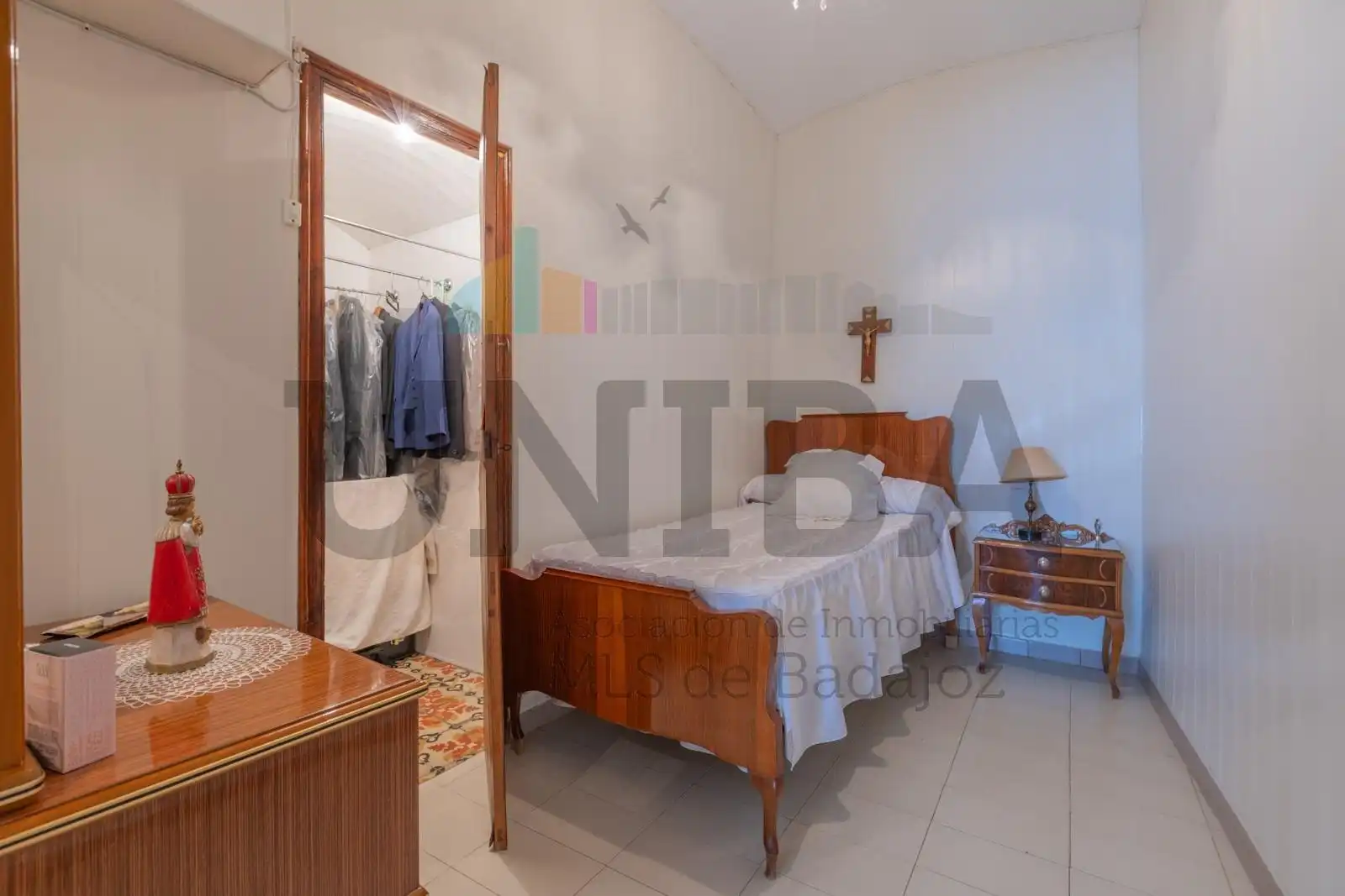 Bedroom of Detached homes for sale in Talavera la Real  with Air Conditioner, Terrace and Balcony