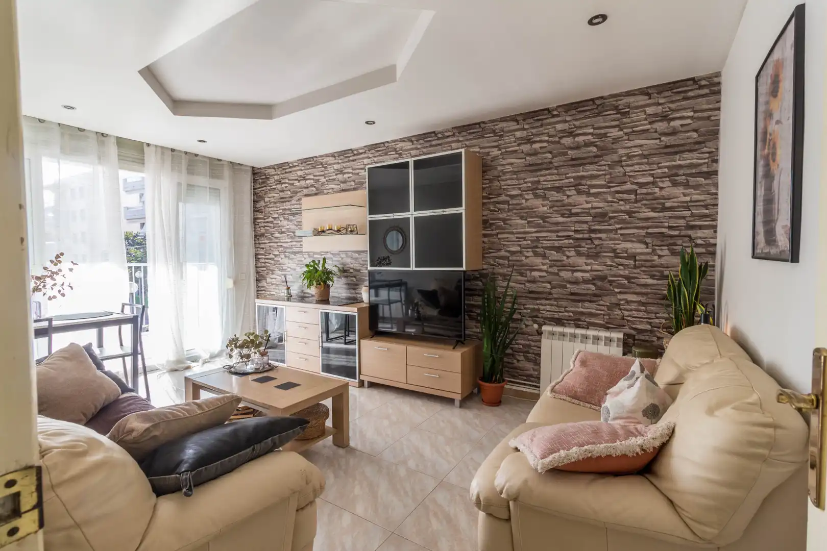 Sala de estar de Apartamento en venta en Salou con Aire acondicionado, Calefacción y Terraza