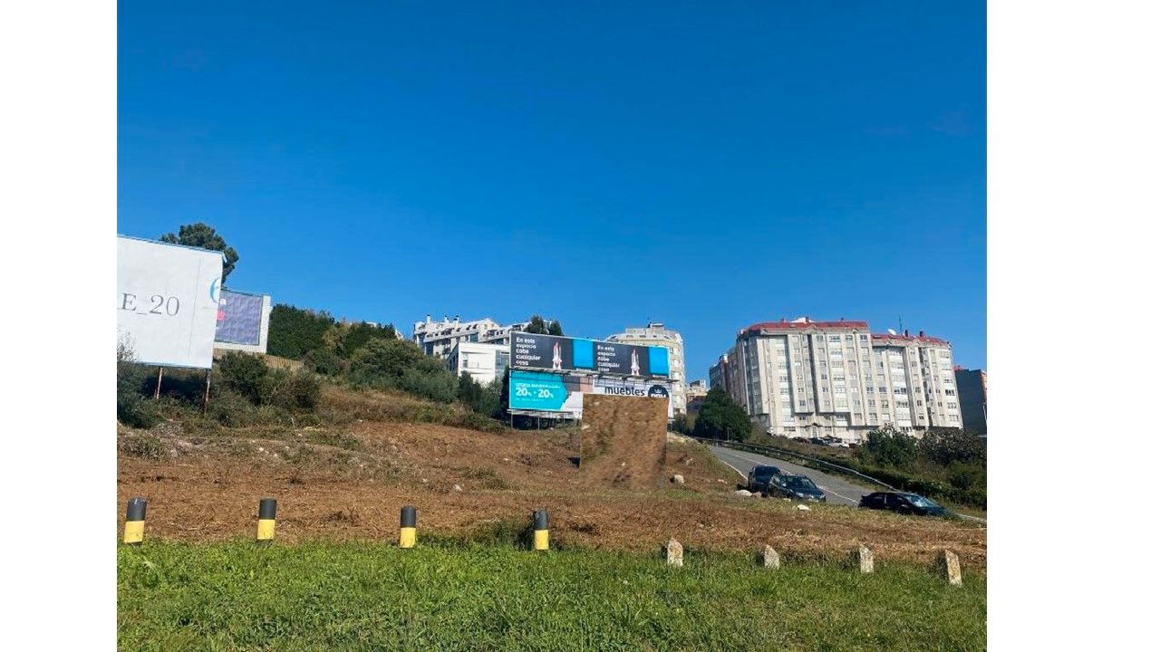 Vista exterior de Residencial en venda en A Coruña Capital 