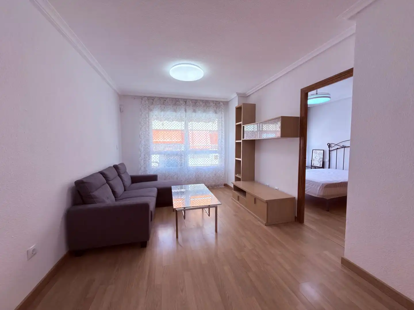 Sala d'estar de Apartament en venda en Alicante / Alacant amb Aire condicionat i Moblat
