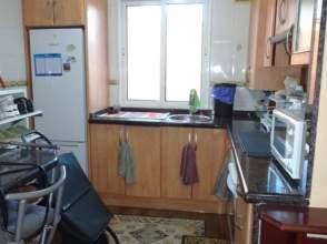 Kitchen of Flat to rent in Gijón   with Heating, Parquet flooring and Furnished