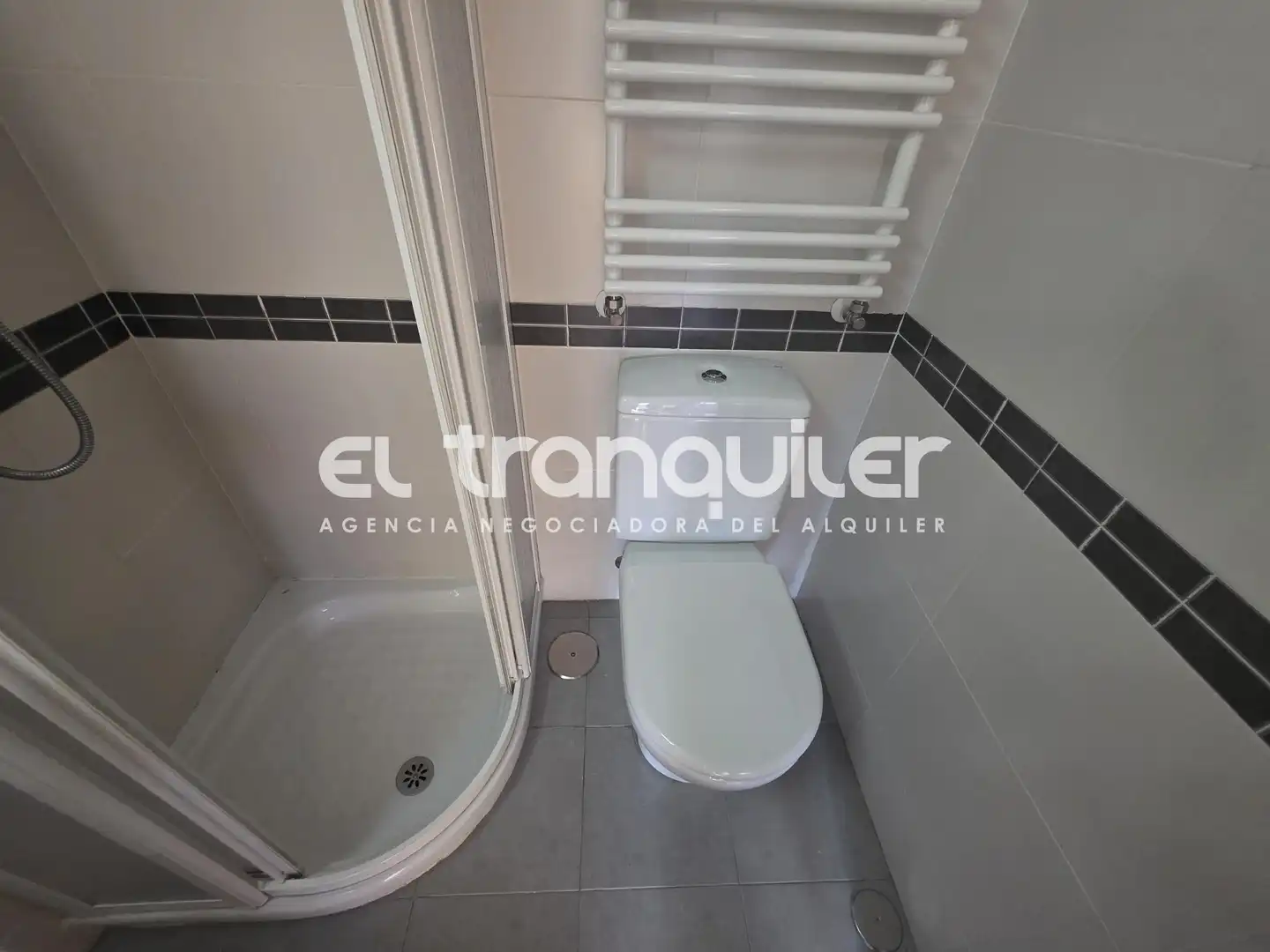 Bathroom of Flat for rent in Madrid  with Air Conditioner, Parquet flooring and Swimming Pool