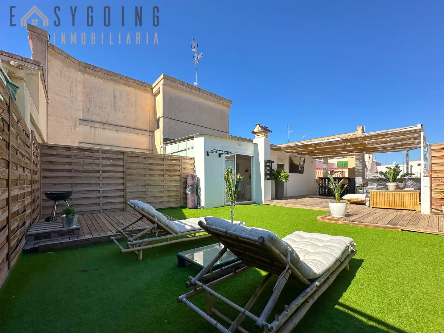 Terraza de Ático en venta en Elche / Elx con Aire acondicionado, Terraza y Amueblado
