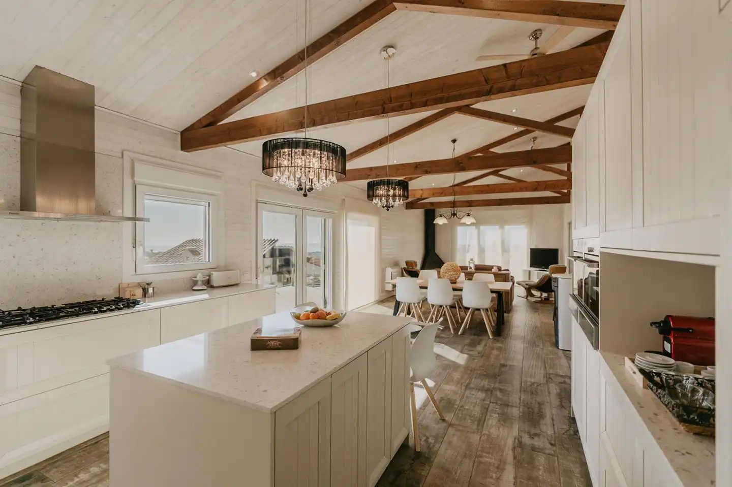 Kitchen of Houses for sale in Pineda de Mar  with Air Conditioner, Heating and Private garden
