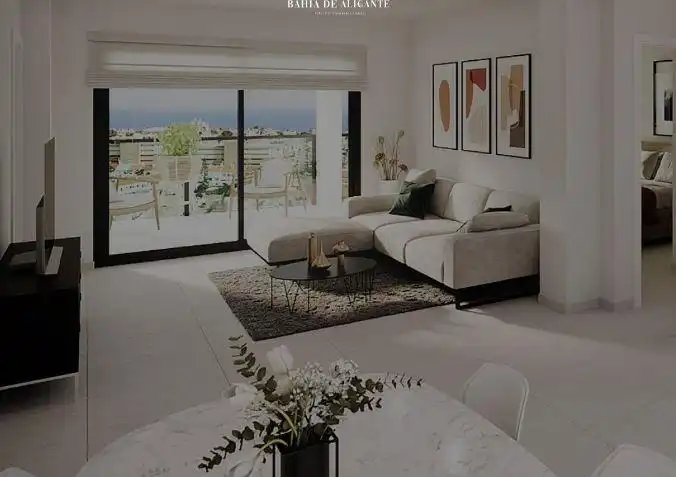 Sala d'estar de Apartament en venda en Torrevieja amb Aire condicionat, Calefacció i Terrassa
