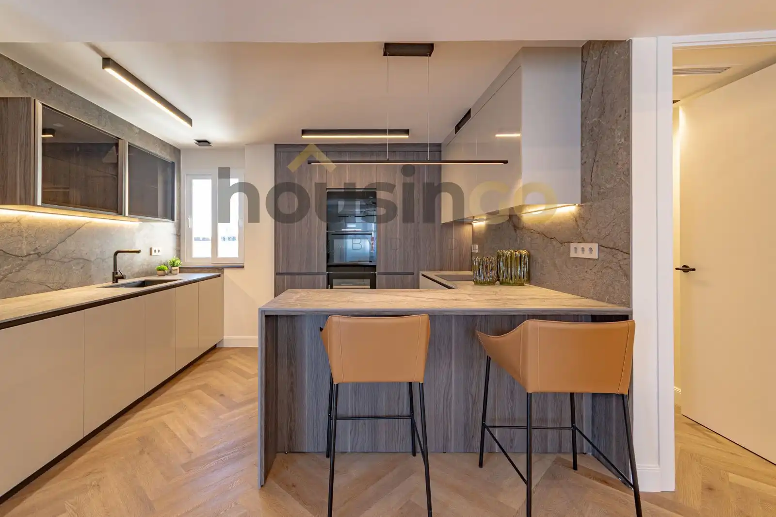 Cocina de Ático en venta en Barrio de Salamanca