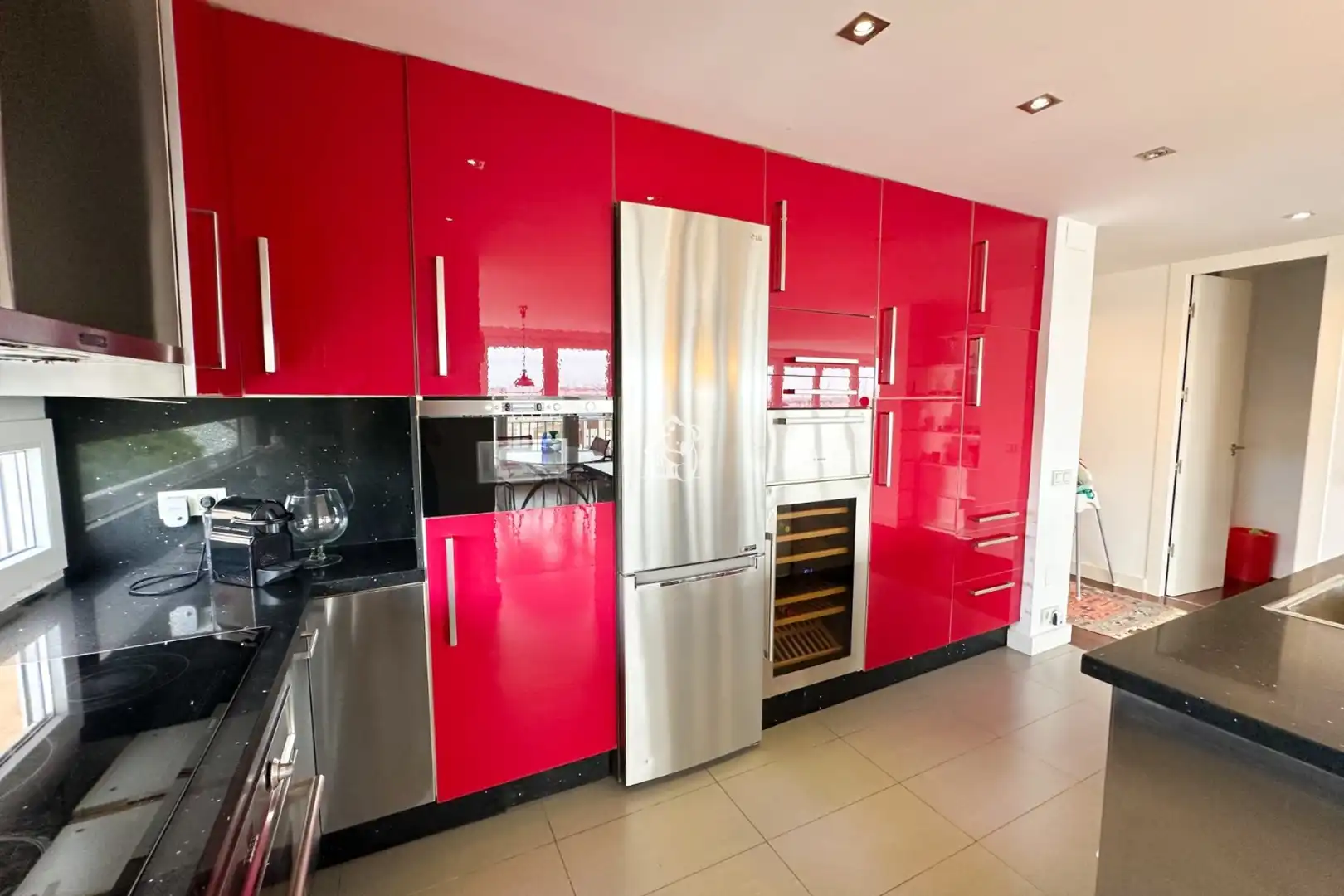Cocina de Piso de alquiler en Torrevieja con Parquet, Terraza y Piscina