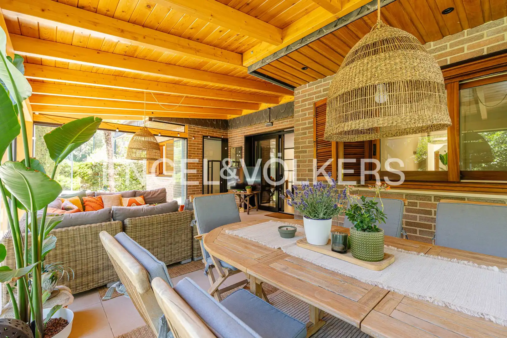 Terraza de Casa o chalet en venta en Boadilla del Monte con Aire acondicionado, Calefacción y Jardín privado