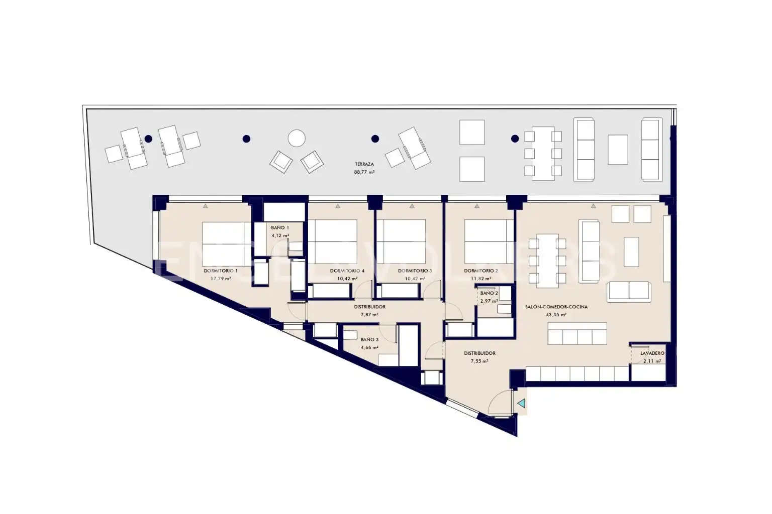 Appartement avec piscine à vendre à Callao Salvaje - Playa Paraíso, imagen 10