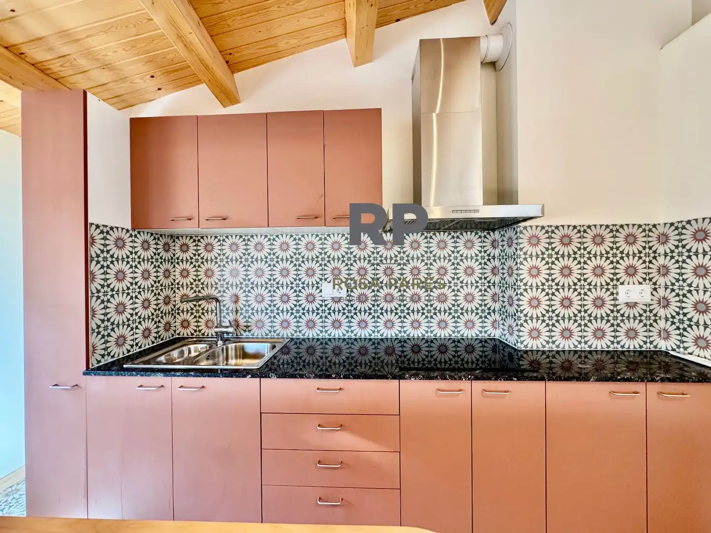 Cocina de Apartamento en venta en Centelles con Aire acondicionado y Calefacción