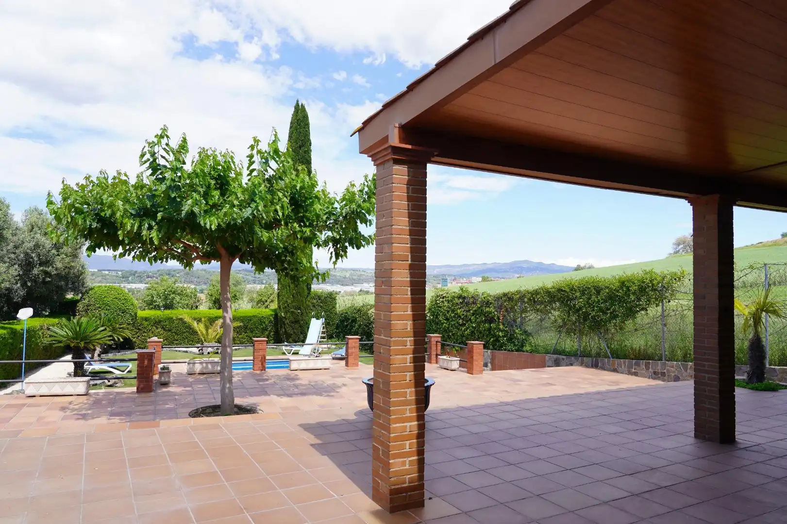 Terrasse von Country house zum Verkauf in Granollers mit Klimaanlage, Privatgarten und Terrasse