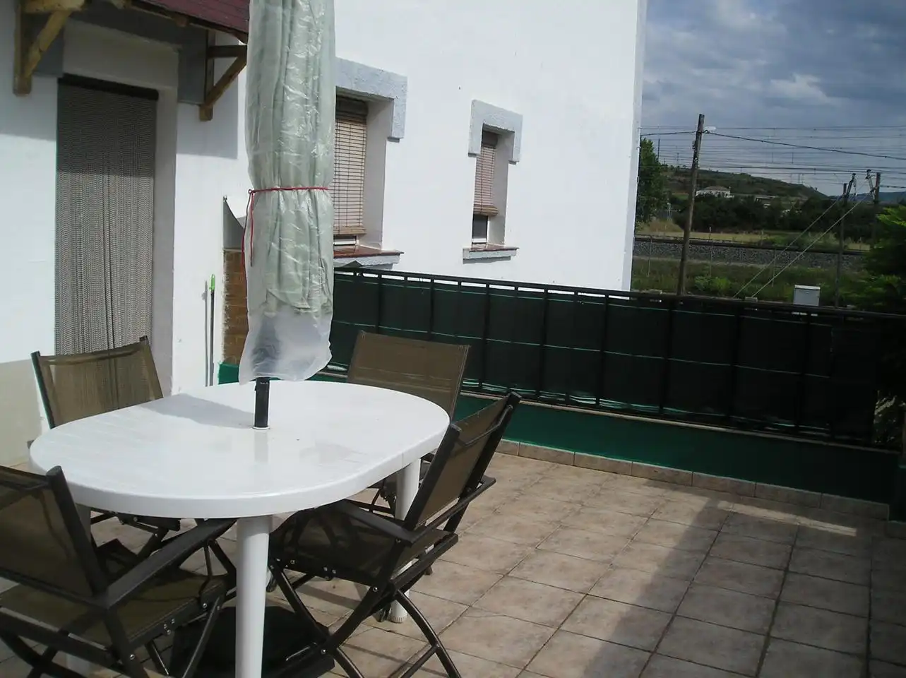 Terrassa de Casa o xalet en venda en Terrer amb Terrassa i Moblat