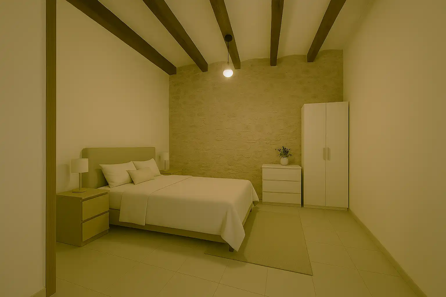 Habitación de Casa adosada en venta en Sentmenat con Calefacción, Jardín privado y Horno