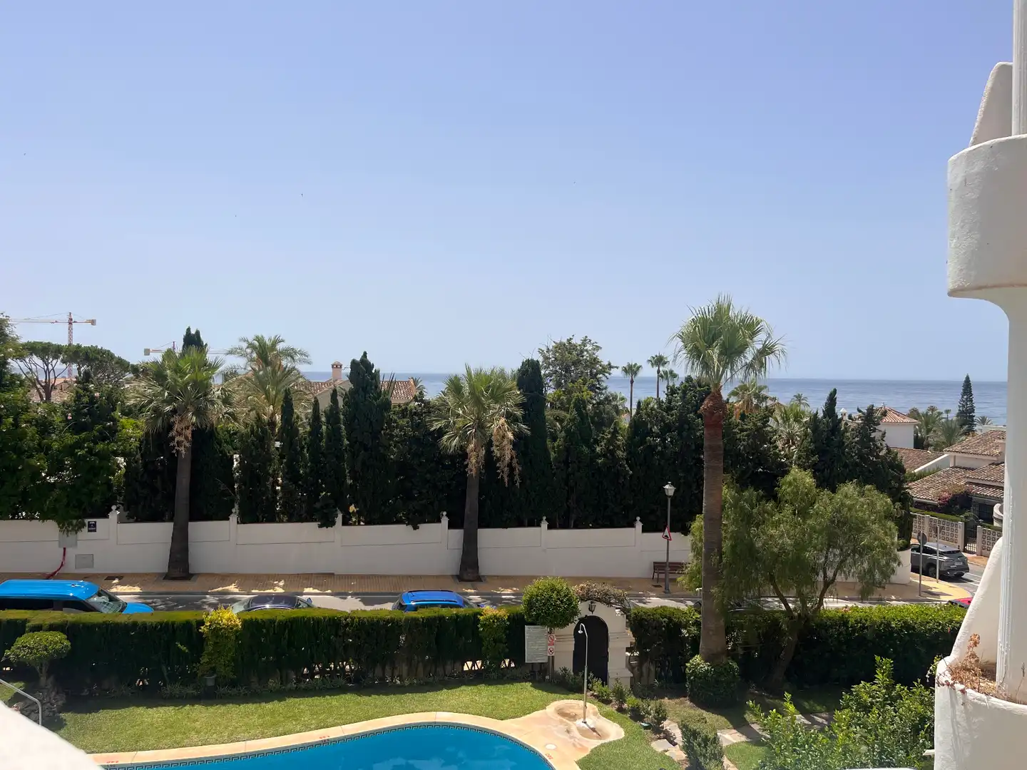 Garten von Maisonette zur Miete in Marbella mit Klimaanlage, Terrasse und Möbliert