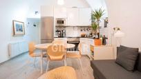 Kitchen of Flat for sale in  Madrid Capital  with Heating and Furnished