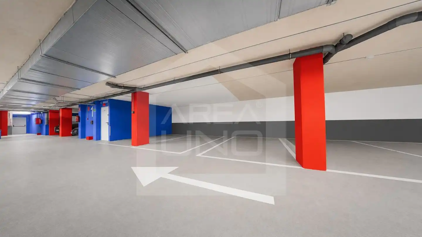 Parking of Flat for rent in Móstoles  with Air Conditioner, Heating and Storage room