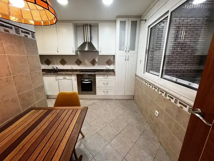 Cocina de Piso de alquiler en Madrid con Aire acondicionado, Calefacción y Parquet