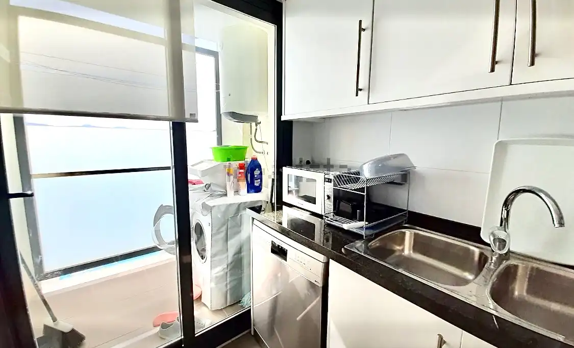 Cocina de Dúplex de alquiler en Jávea / Xàbia con Aire acondicionado, Calefacción y Amueblado