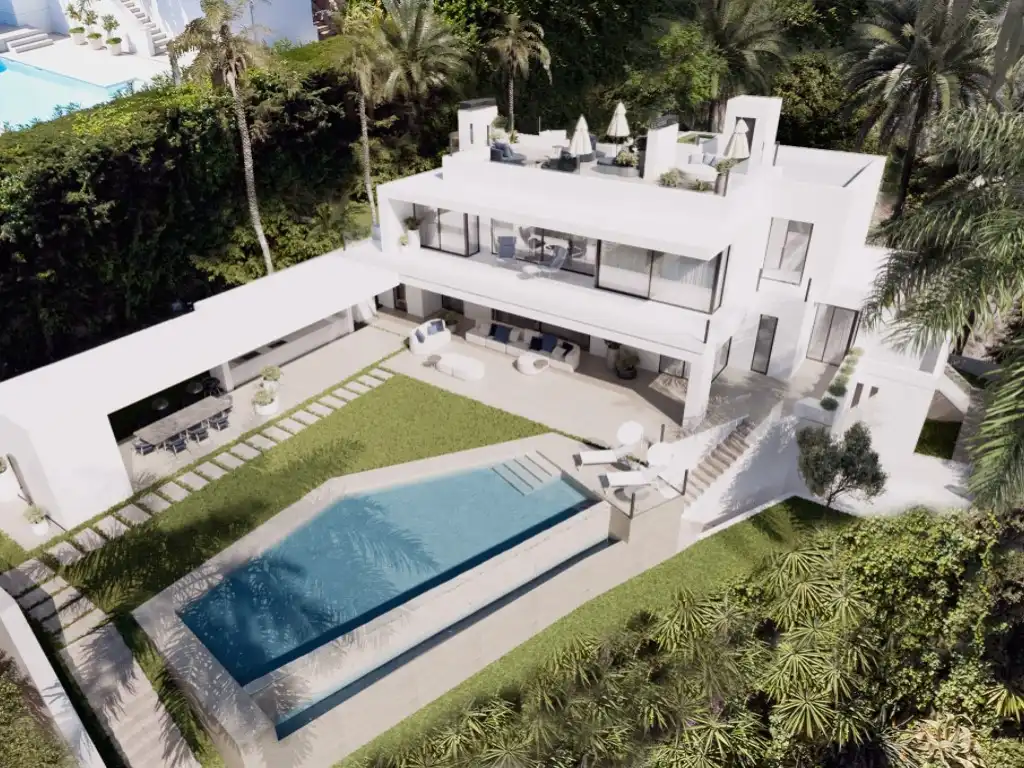 Vista exterior de Casa o chalet en venta en Marbella