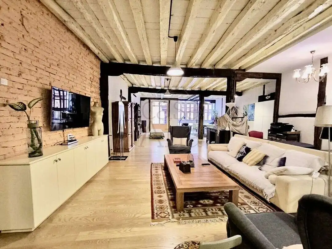 Sala de estar de Piso en venta en Bilbao  con Calefacción, Terraza y Balcón