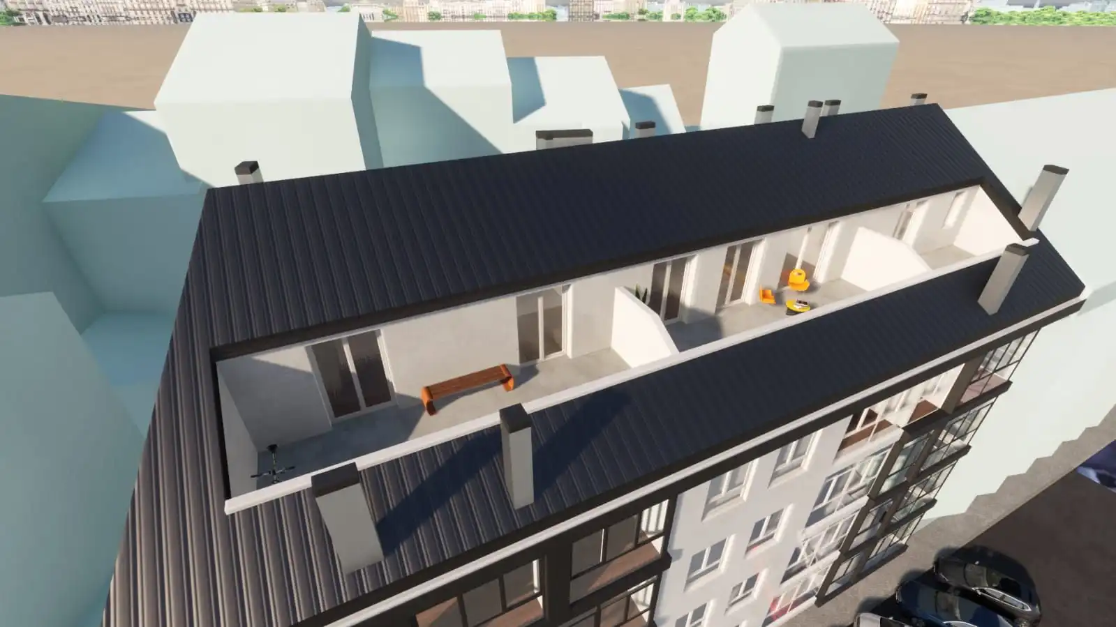 Flat with lift for sale in Avenida Pardo de Cela, imagen 5