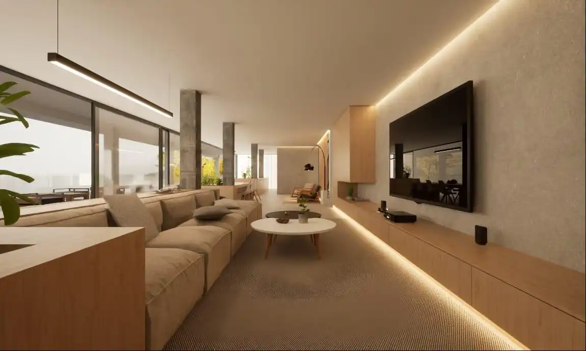 Sala d'estar de Casa o xalet en venda en Almuñécar amb Jardí privat, Terrassa i Piscina