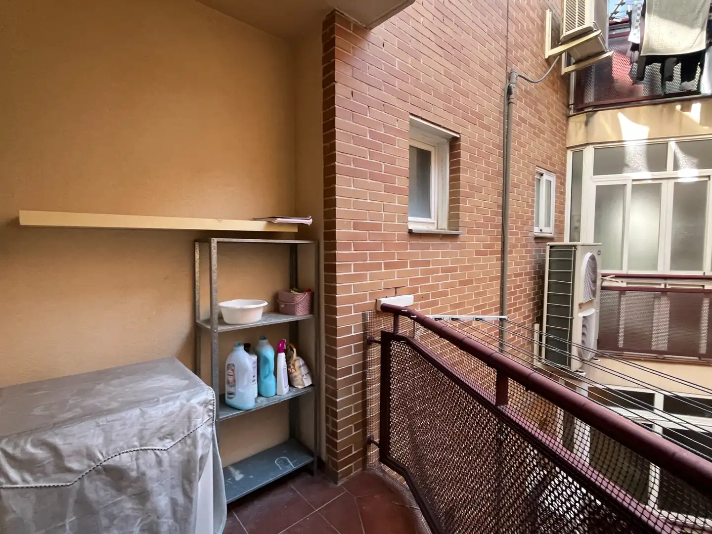Balcony of Flat for sale in Torrejón de Ardoz  with Air Conditioner, Heating and Private garden
