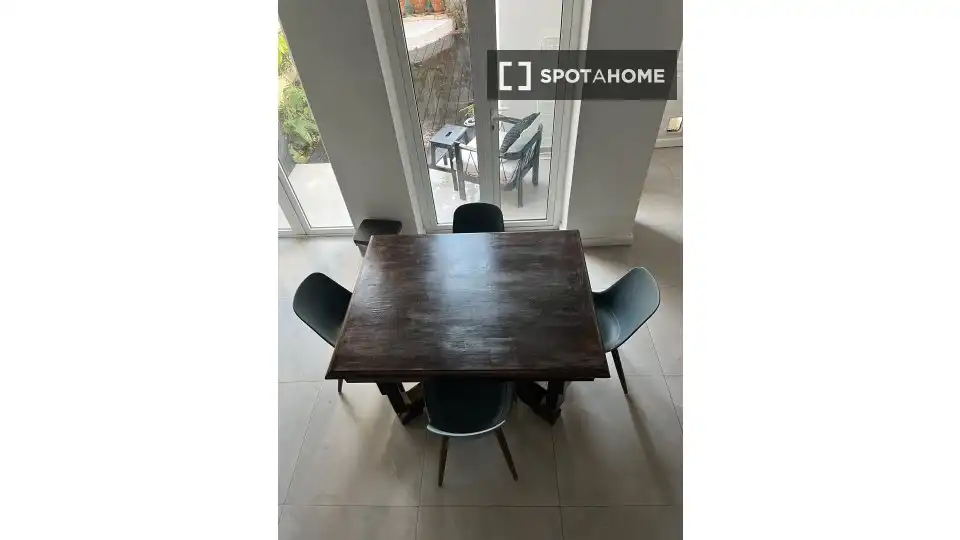 Comedor de Piso de alquiler en Valencia con Aire acondicionado, Calefacción y Amueblado