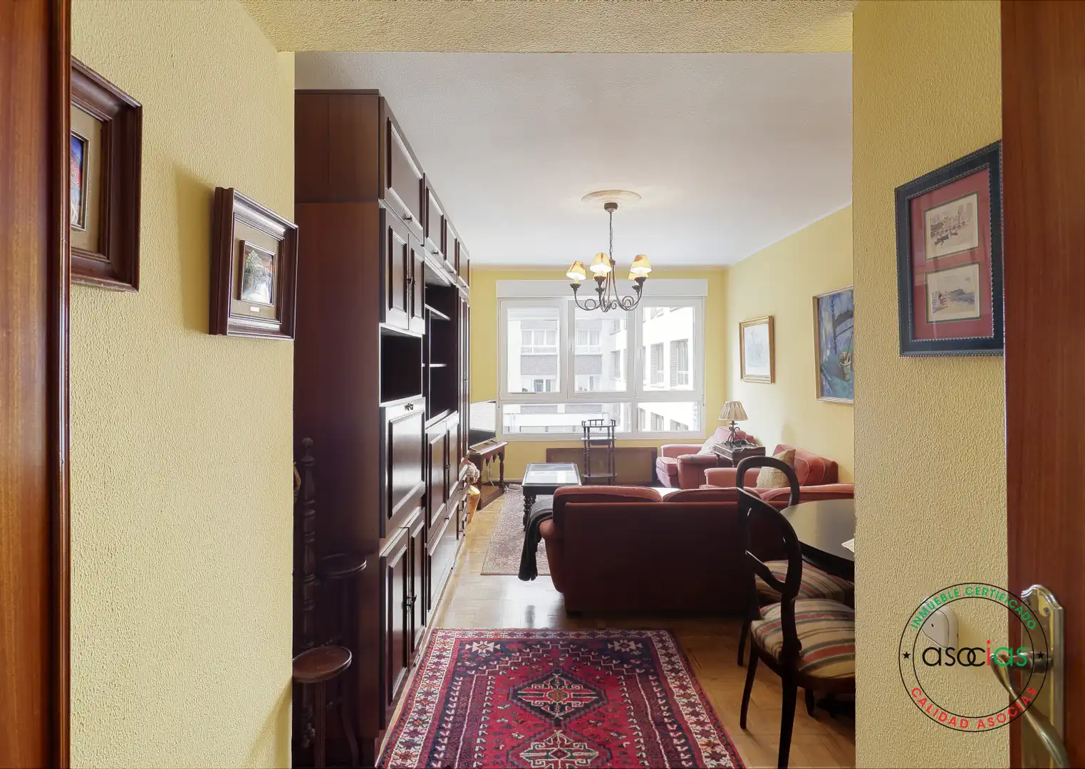 Living room of Flat for sale in Gijón   with Heating
