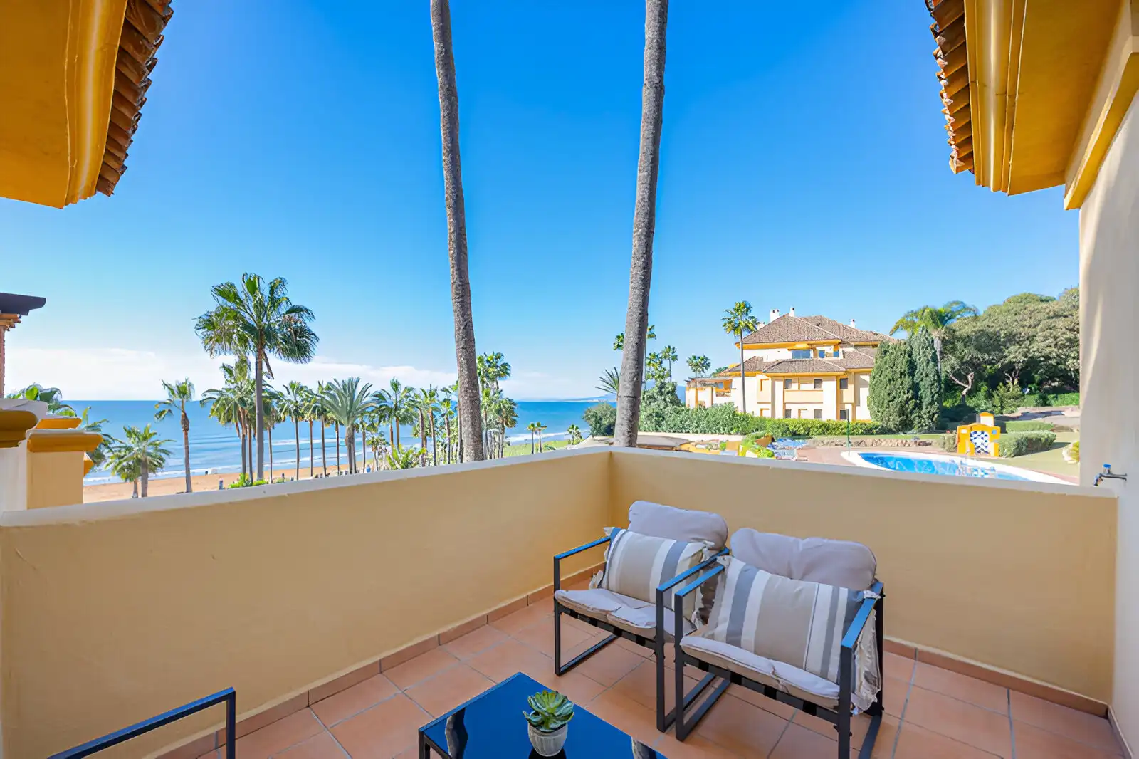 Jardín de Apartamento en venta en Marbella con Aire acondicionado, Terraza y Trastero